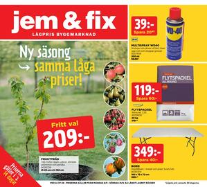 Jem&Fix reklamblad Sida 1