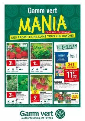 Catalogue Gamm vert (valable jusqu'au 21-09)