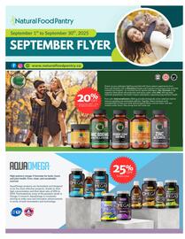 Natural Food Pantry flyer Page 1