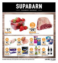 Supabarn catalogue week 37 Page 1