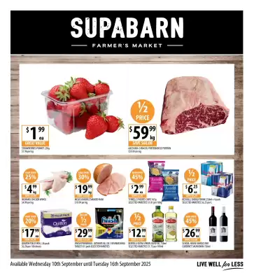 Supabarn catalogue (valid until 16-09)