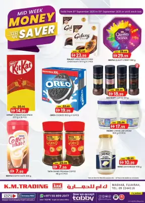 KM Trading catalogue (valid until 10-09)