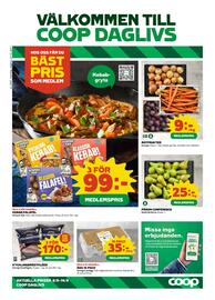 Coop Daglivs reklamblad vecka 37 Sida 1