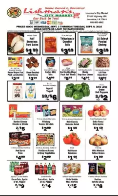 Lishman's City Market weekly ad (valid until 9-09)