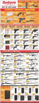 Dunham's Sports weekly ad