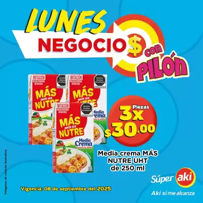 Folleto Super Aki (válido hasta 8-09)