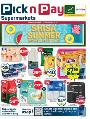 Pick n Pay catalogue (valid until 21-09)