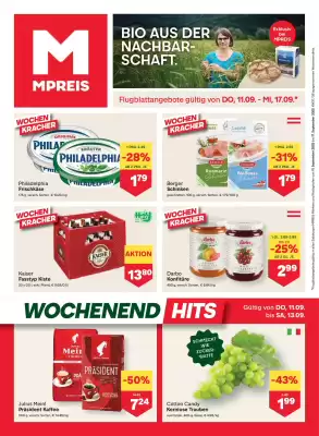 MPreis Flugblatt (gültig bis 17-09)