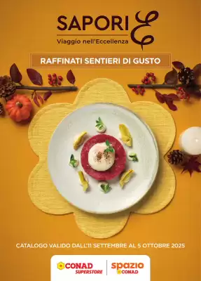 Volantino Spazio Conad (valido fino al 5-10)