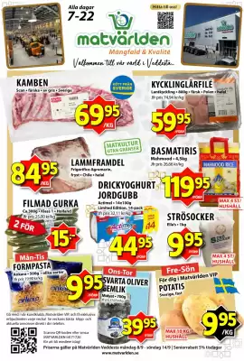 Matvärlden Tensta reklamblad (giltig till och med 14-09)