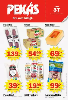Pekås reklamblad (giltig till och med 14-09)