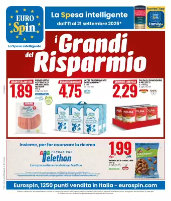Volantino Eurospin (valido fino al 21-09)