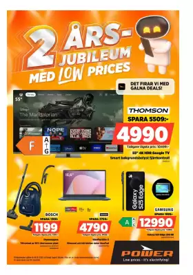 Power reklamblad (giltig till och med 14-09)