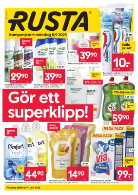 Rusta reklamblad (giltig till och med 14-09)