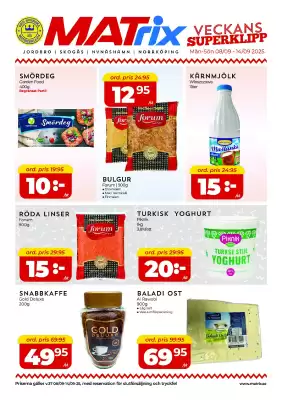 Matrix Butikerna reklamblad
