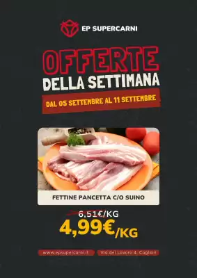 Volantino EP Supercarni (valido fino al 11-09)