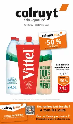 Catalogue Colruyt (valable jusqu'au 21-09)