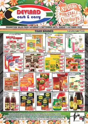 Devland Cash And Carry catalogue (valid until 5-10)