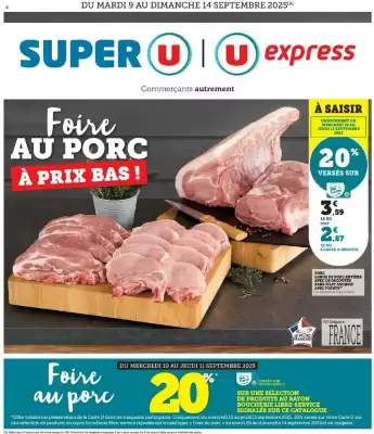 Catalogue Super U (valable jusqu'au 14-09)
