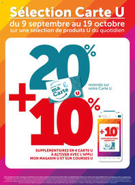 Catalogue Super U | Carte U page 1