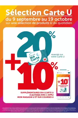 Catalogue Super U (valable jusqu'au 19-09)