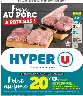 Catalogue Hyper U (valable jusqu'au 14-09)