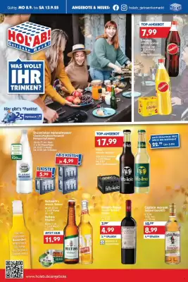 Hol'ab Getränkemarkt Prospekt (gültig bis 13-09)