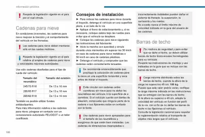 Catálogo Peugeot Página 102