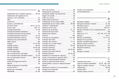 Catálogo Peugeot Página 155