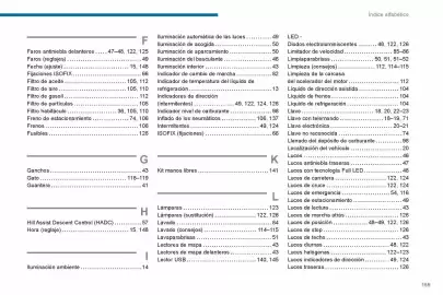 Catálogo Peugeot Página 157