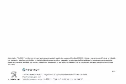 Catálogo Peugeot Página 163