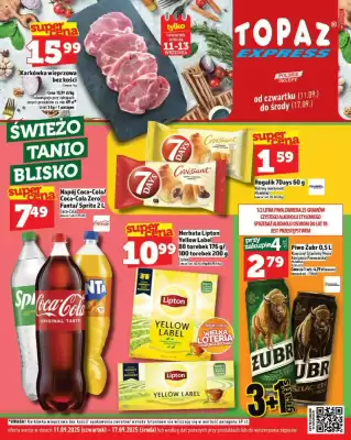 Topaz Express gazetka (ważność do 17-09)