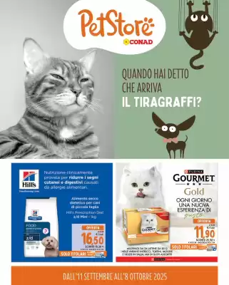 Volantino Pet Store Conad (valido fino al 8-10)