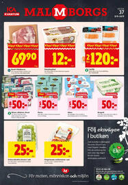 ICA Kvantum reklamblad vecka 37 Sida 1