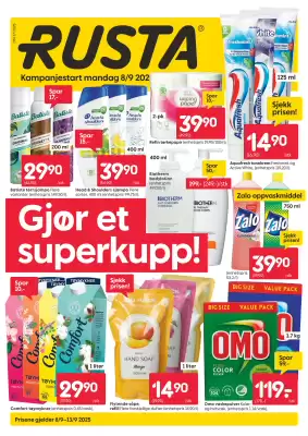 Rusta kundeavis (gyldig til 13-09)