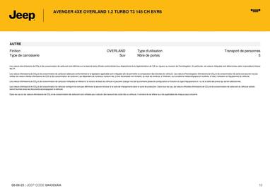 Catalogue Jeep page 10
