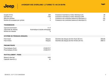 Catalogue Jeep page 9