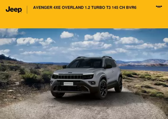 Catalogue Jeep (valable jusqu'au 30-09)
