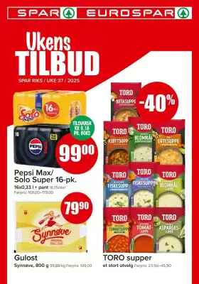 Eurospar kundeavis (gyldig til 14-09)