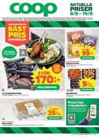 Coop reklamblad vecka 37 Sida 1