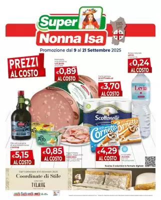Volantino Supermercati Nonna Isa (valido fino al 21-09)