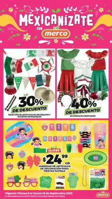 Folleto Merco (válido hasta 18-09)