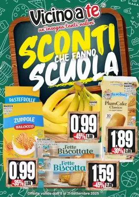 Volantino Vicino a te supermercati (valido fino al 21-09)