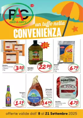 Volantino Pac Cash&Carry (valido fino al 21-09)