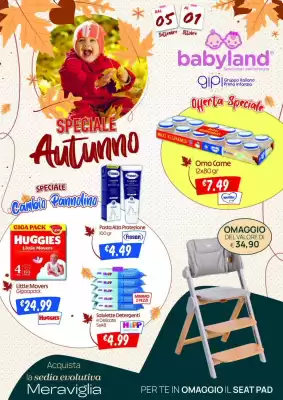 Volantino Babyland (valido fino al 1-10)