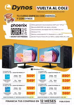 Folleto Dynos Informática (válido hasta el 29-09)