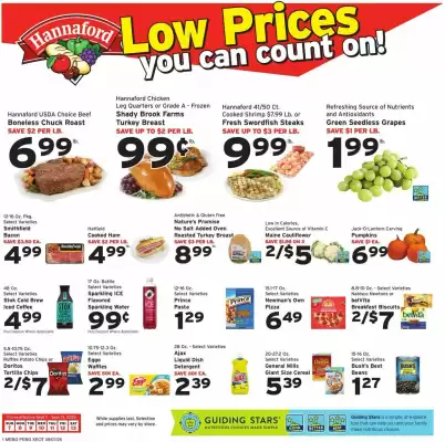 Hannaford flyer (valid until 13-09)