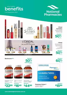 National Pharmacies catalogue (valid until 16-09)