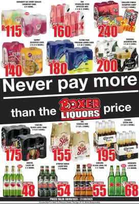 Boxer Liquors catalogue (valid until 21-09)