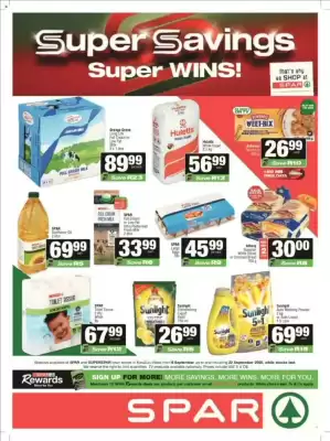 SuperSpar catalogue (valid until 22-09)